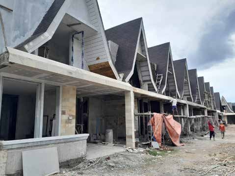 Pembangunan unit perumahan